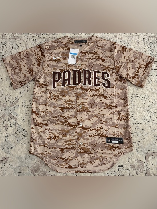 Nike Other - Nike Authentic San Diego Padres Manny Machado #13 Camo MLB Jersey Men’s Sz: M